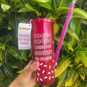 Dunkin Hocus Pocus I Need My Coffee Glow in the dark cup